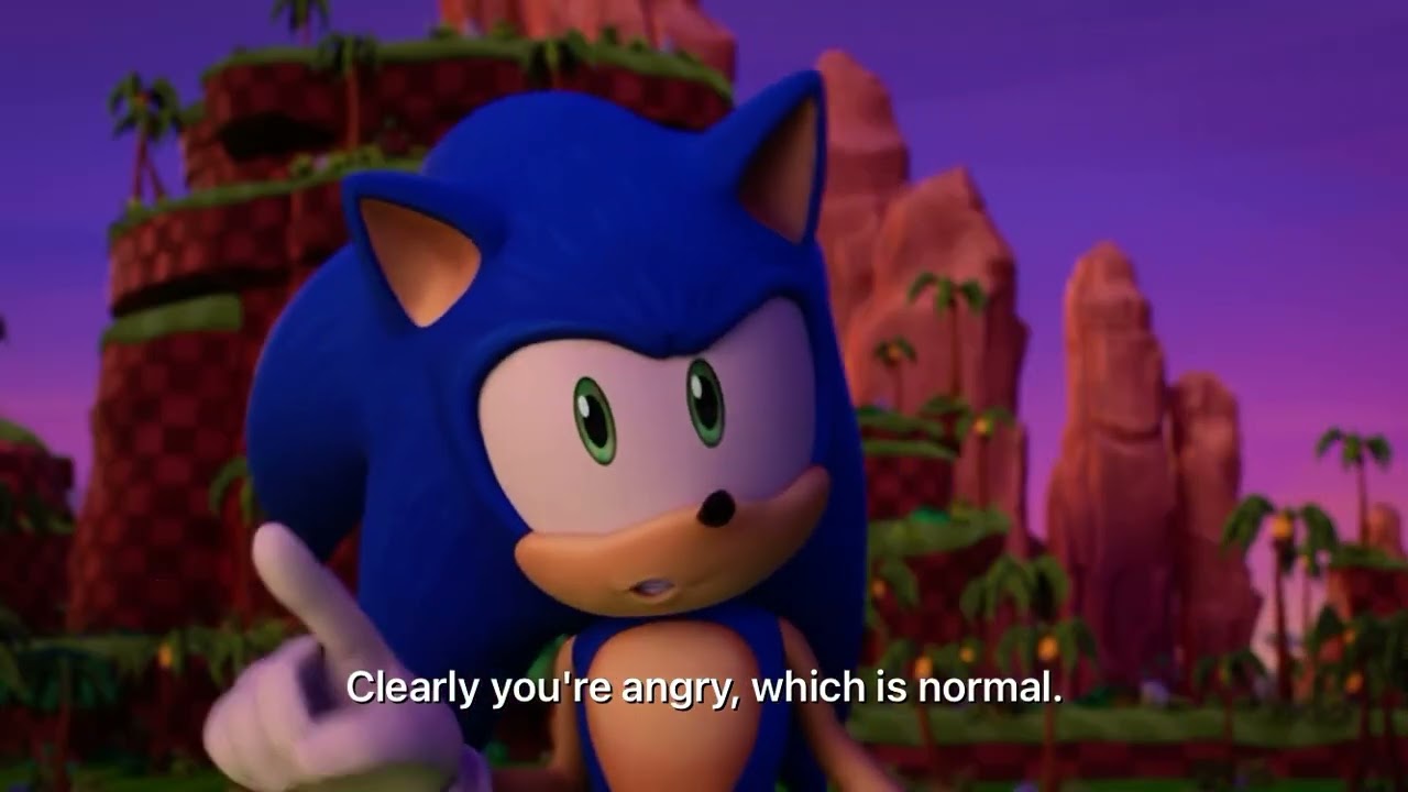 Sonic Prime (Japanese) - Sonic vs Shadow