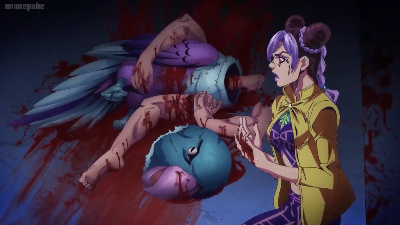 ジョジョの奇妙な冒険【#153】空条 徐倫 は、脱獄未遂の罪で 5 年の刑期が追加され、懲罰病棟の独房に入れられました || JoJo no Kimyou na Bouken Best Fight