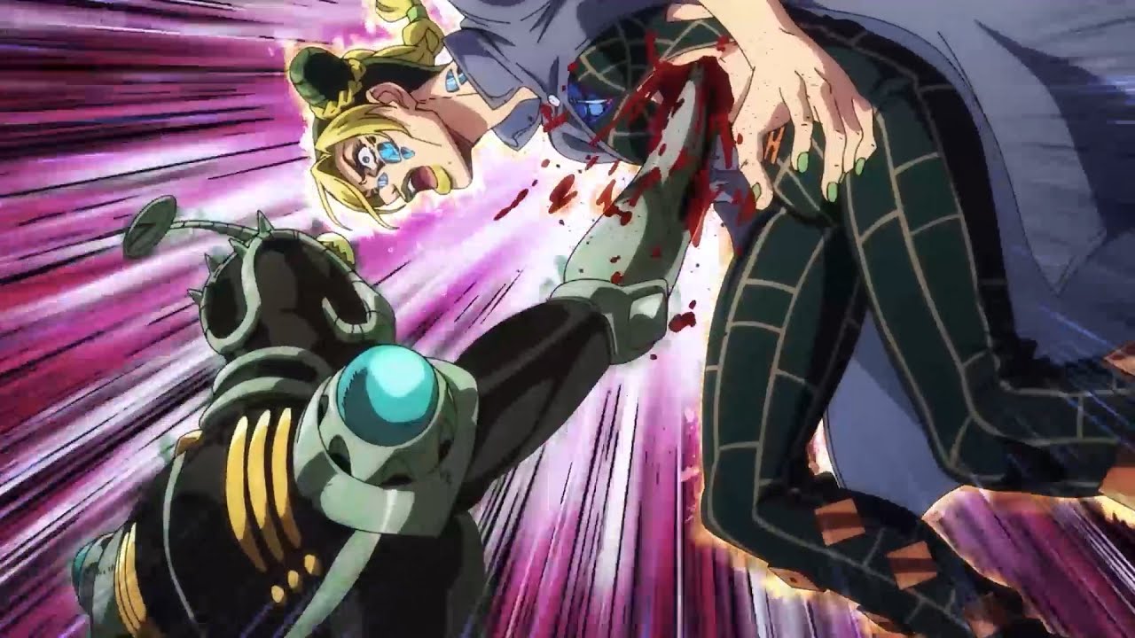 ジョジョの奇妙な冒険【#154】サヴェジ ガーデン作戦 ~ 集中豪雨警報発令 || JoJo no Kimyou na Bouken Best Fight