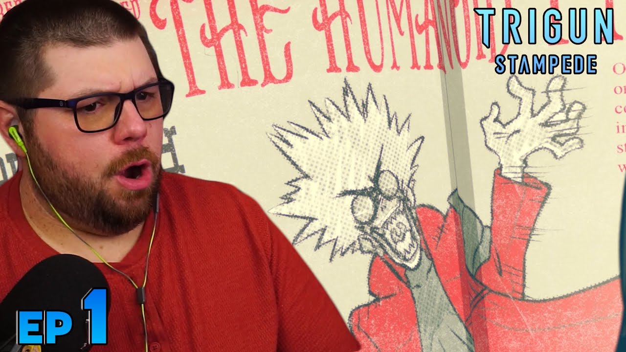 Vash Is Back! Trigun Stampede Episode 1 REACTION + REVIEW