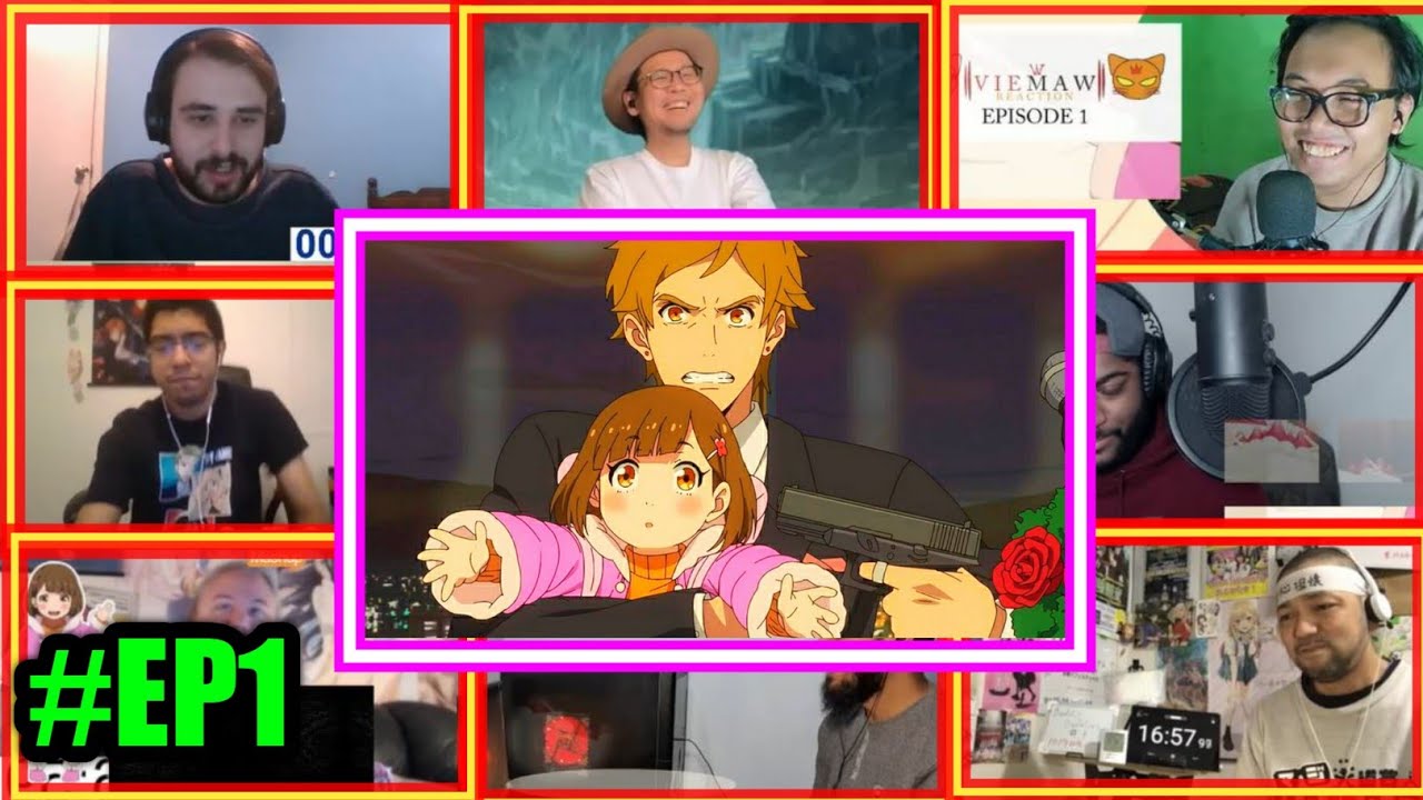 Buddy Daddies Episode 1 Reaction Mashup