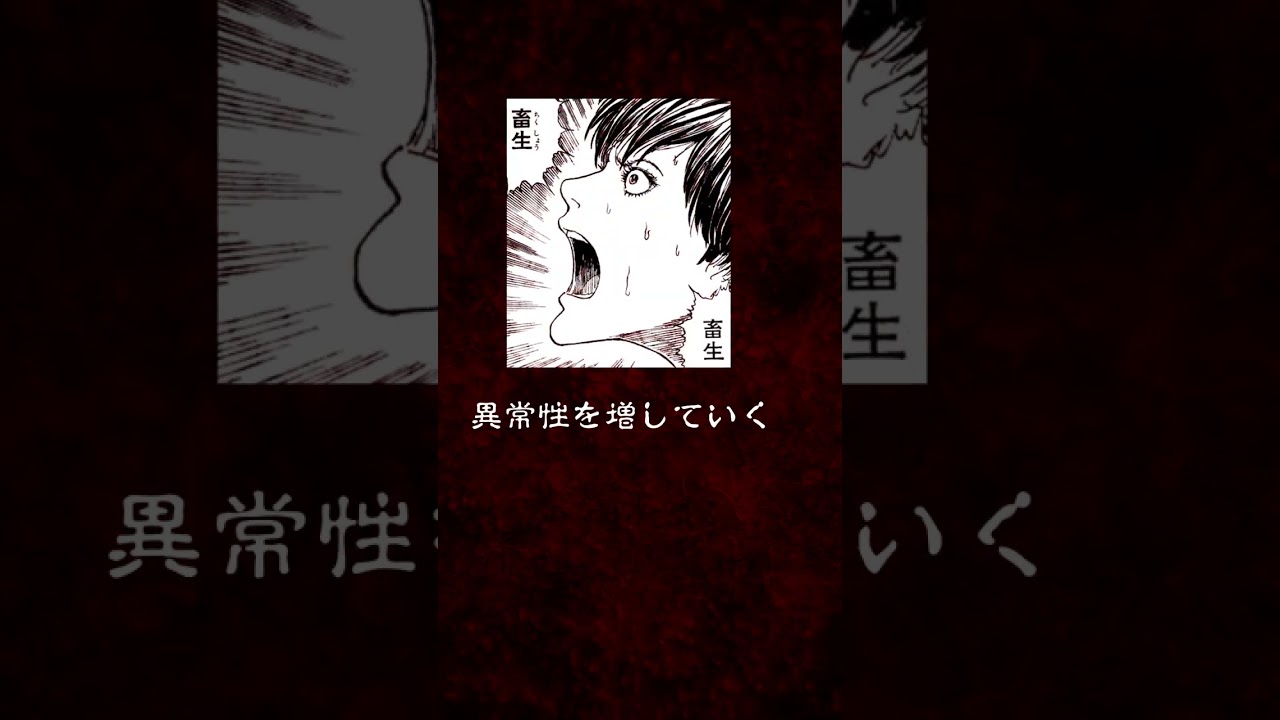 伊藤潤二「蔵書幻影」【マンガ動画】 #shorts