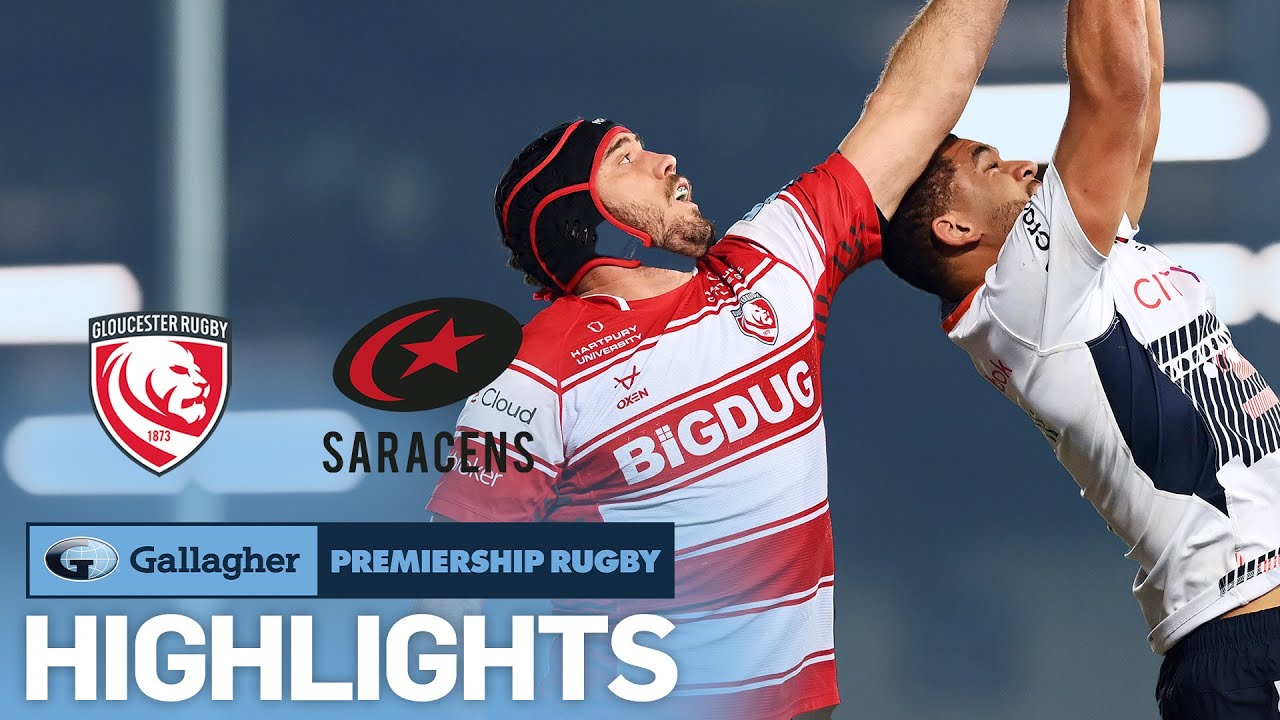 Gloucester v Saracens - HIGHLIGHTS | What a Game! | Gallagher Premiership 2022/23