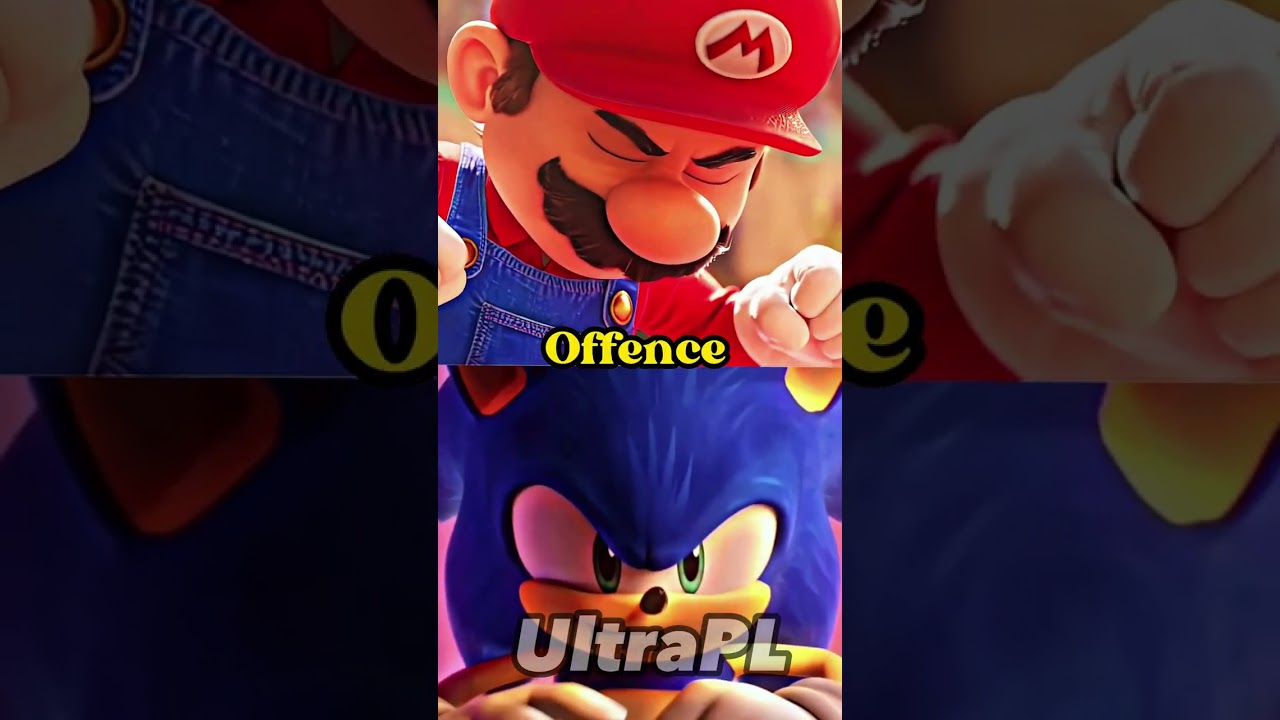 Sonic (Prime) Vs Movie Mario