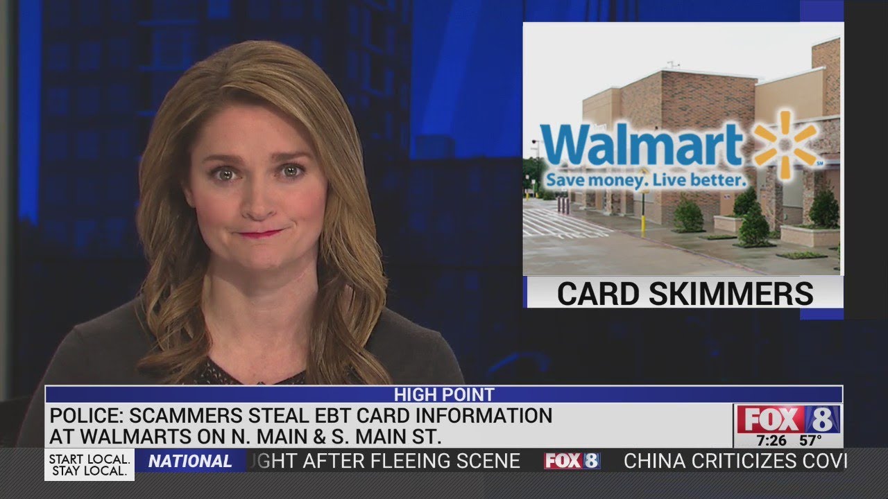 Card skimming reported at High Point Walmarts, police say