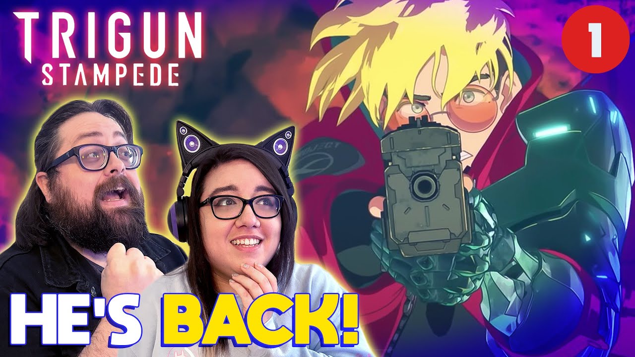 VASH Has RETURNED! | Trigun Stampede EP. 1 REACTION