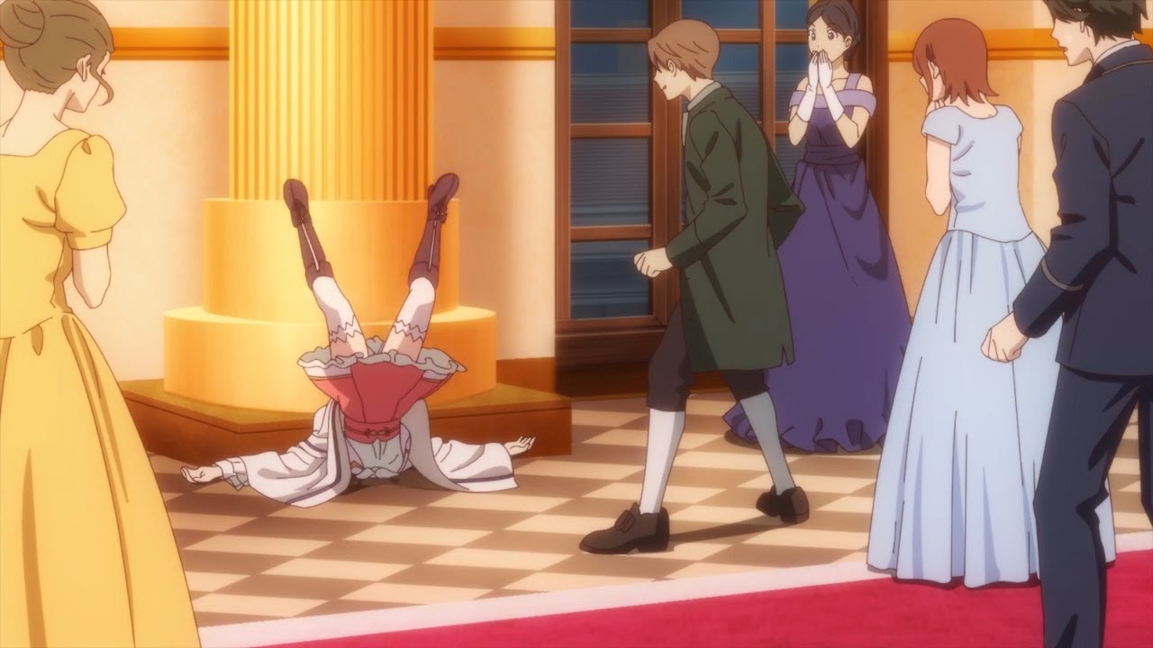 Anisphia Wynn Palletia sabotages Algard von Palletia's ceremony Ep 1 [  転生王女と天才令嬢の魔法革命 ]