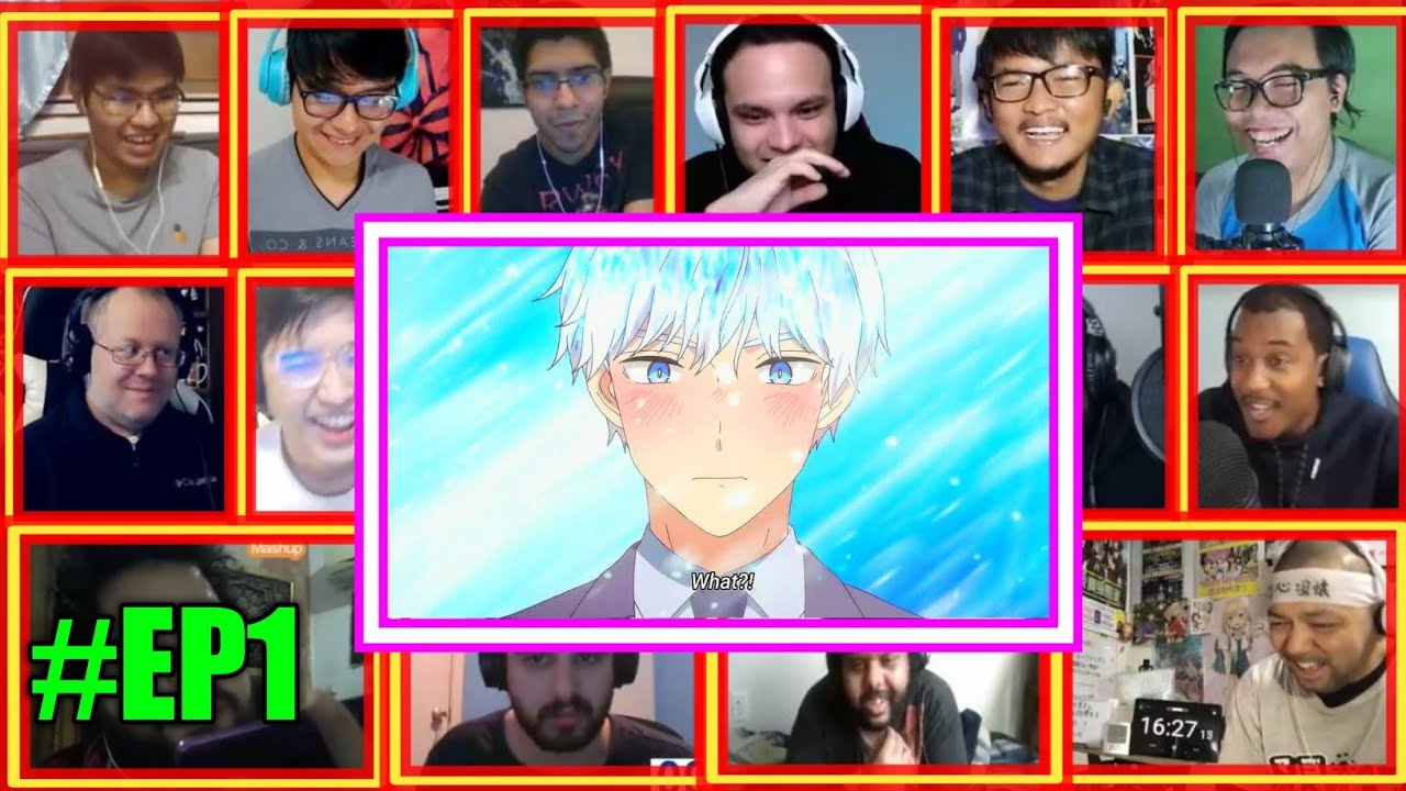 The Ice Guy and His Cool Female Colleague Episode 1 Reaction Mashup | 氷属性男子とクールな同僚女子