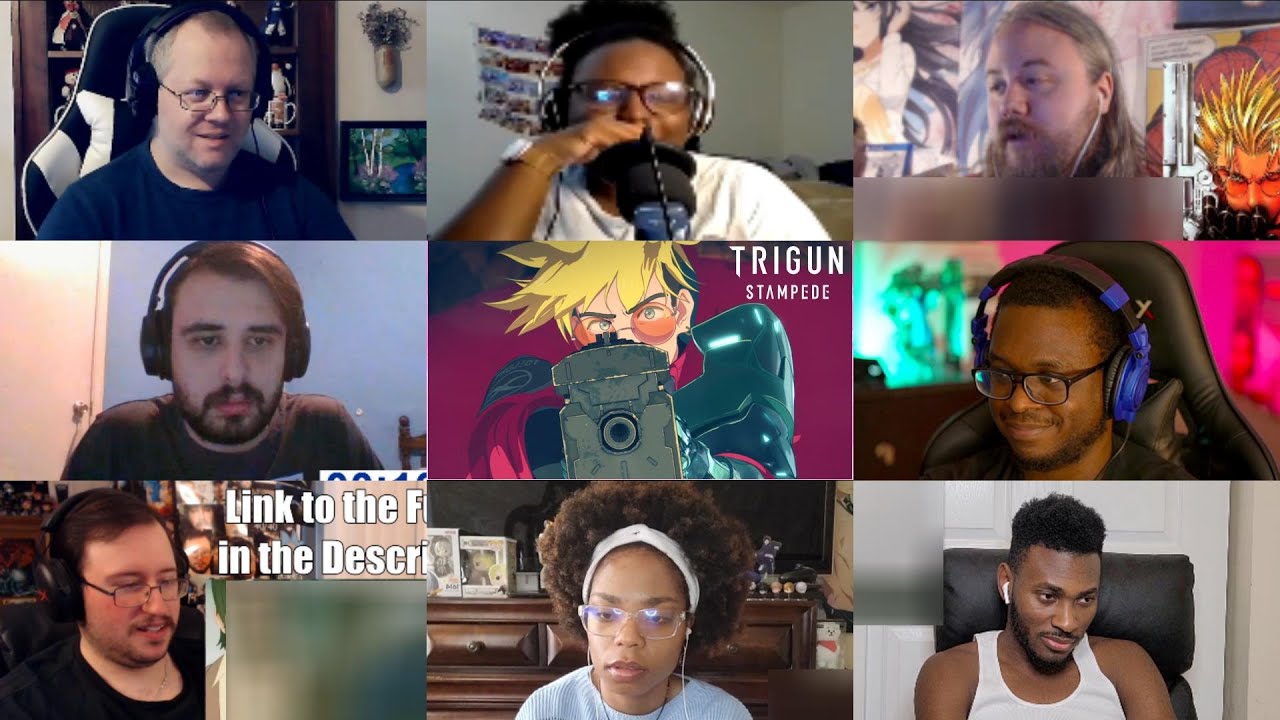 【海外の反応】TRIGUN STAMPEDE 1話 TRIGUN STAMPEDE Episode 1 Reaction