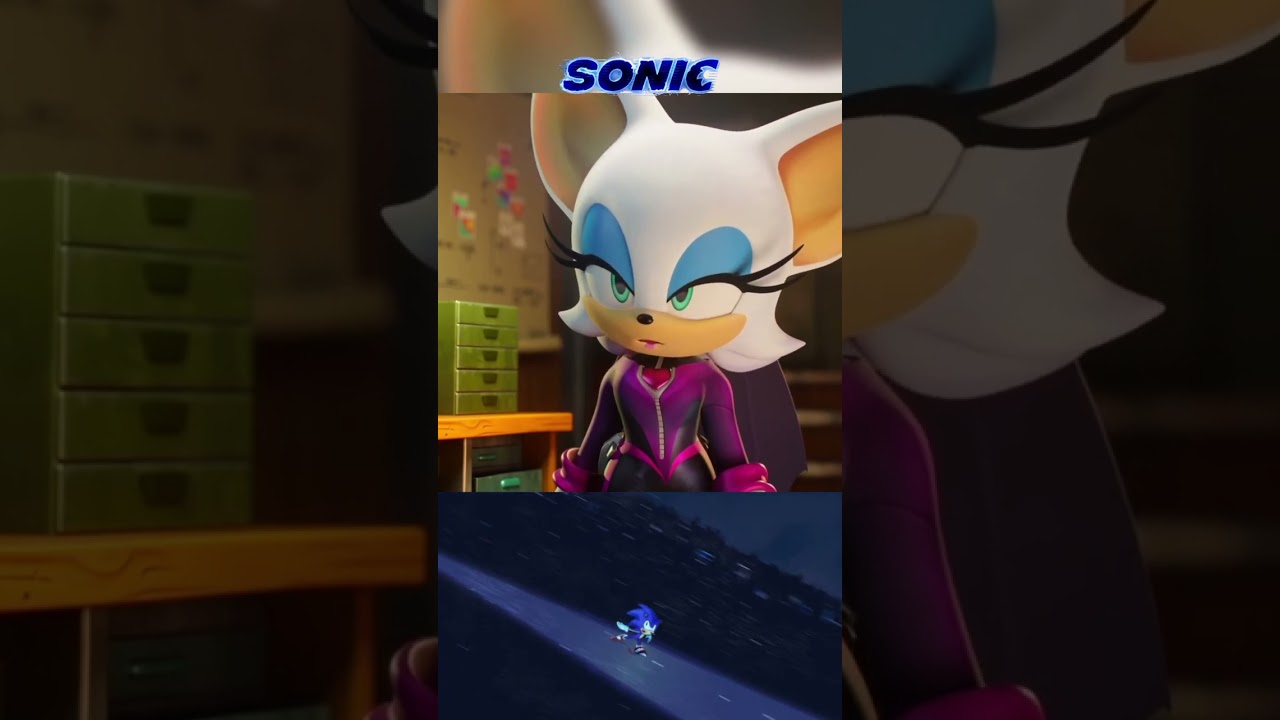 Sonic Prime but only Rouge The Bat 💝💥💖💞 | Sonic 2023