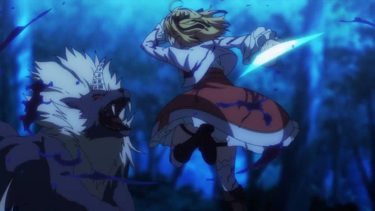 Anisphia Wynn Palletia single-handedly killed all the wolves Ep 1 [  転生王女と天才令嬢の魔法革命 ]