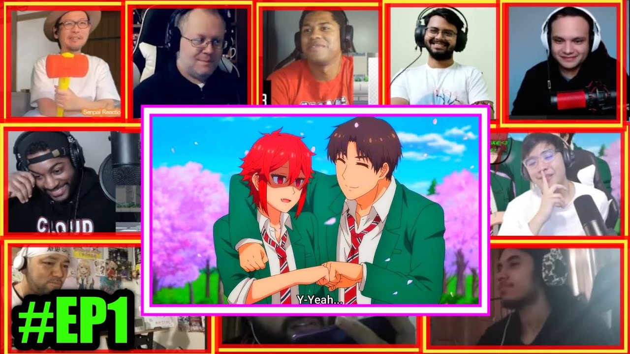 Tomo chan is a Girl Episode 1 Reaction Mashup | トモちゃんは女の子