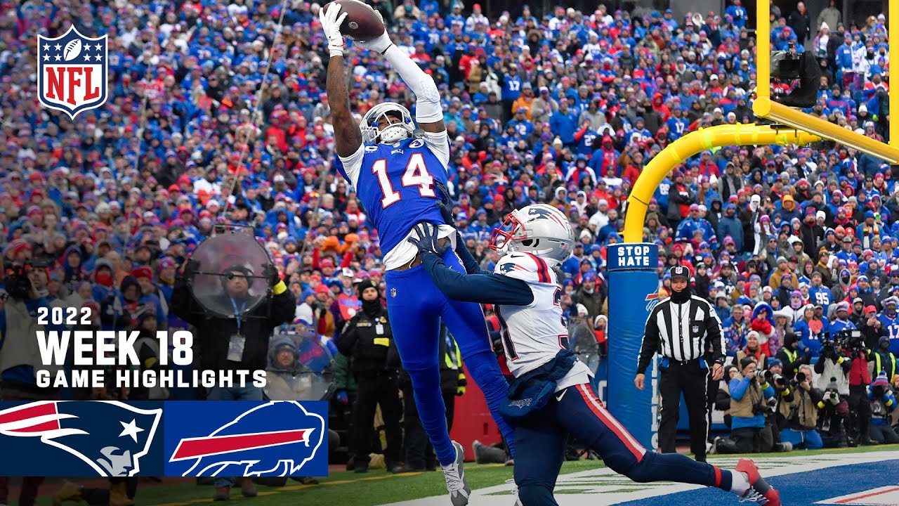 New England Patriots vs. Buffalo Bills | 2022 Week 18 Game Highlights