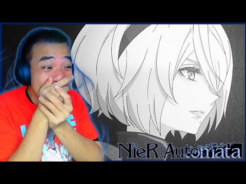 NieR Automata Ver1.1a Opening REACTION [ニーア オートマタ オープニング 海外の反応]