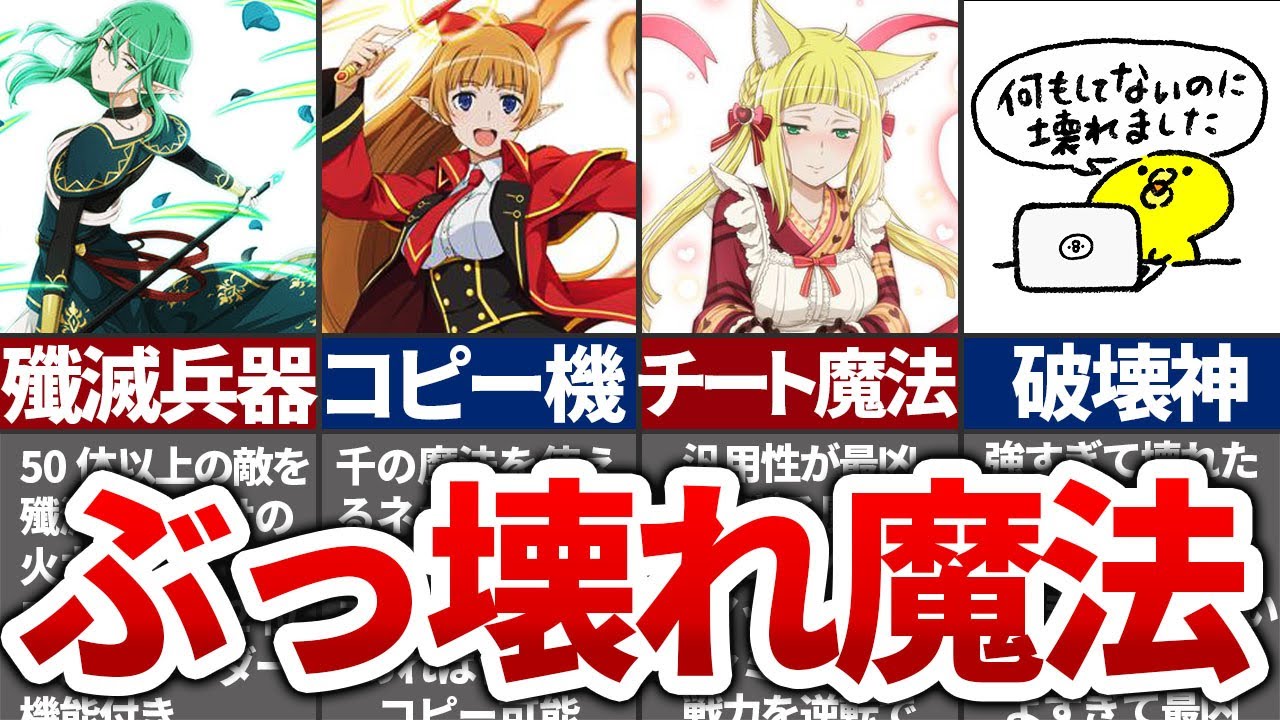 【オッタルも避けた】ダンまちの最強魔法ランキング！【ダンまち】【ゆっくり解説】