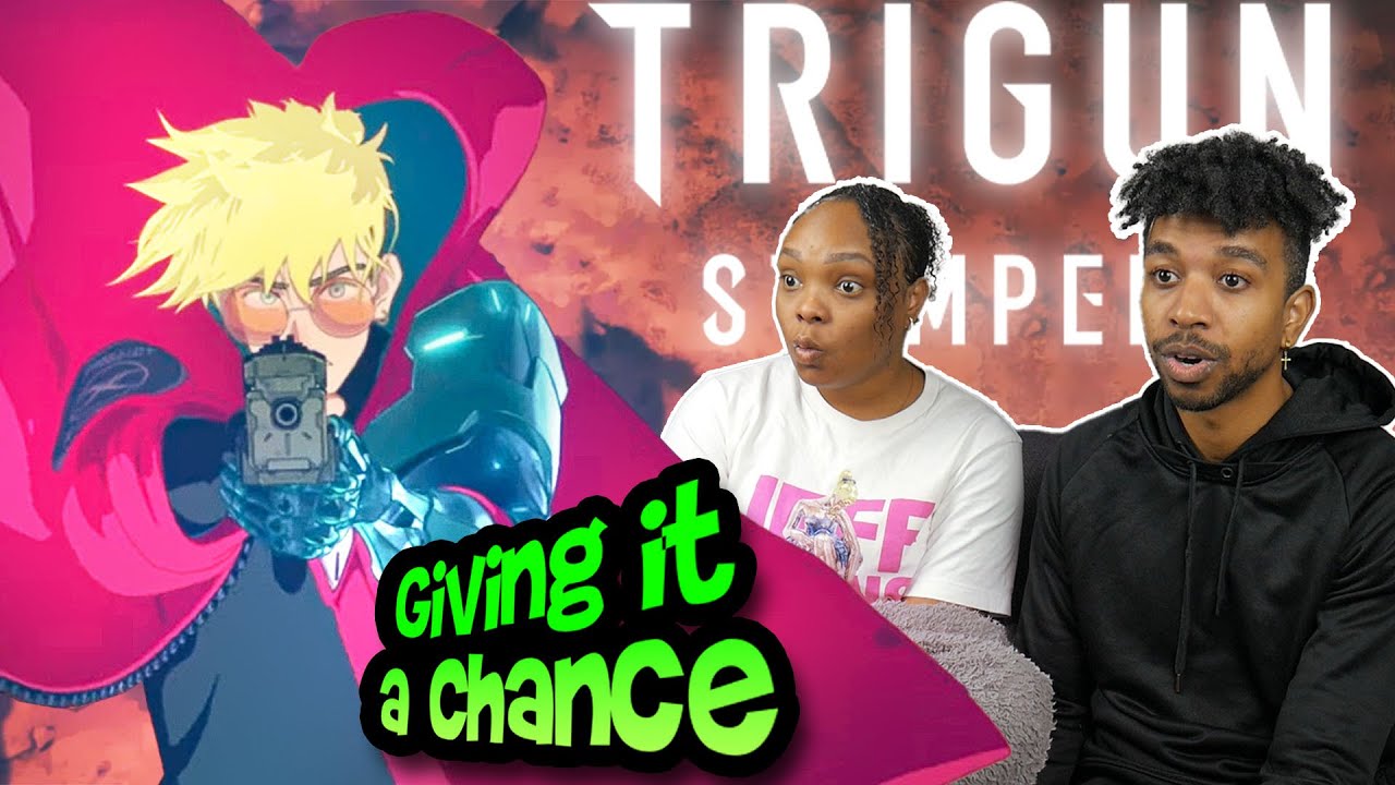 DON'T REMEMBER IT BEING THIS GOOD! TRIGUN Stampede Episode 1 Reaction and commentary