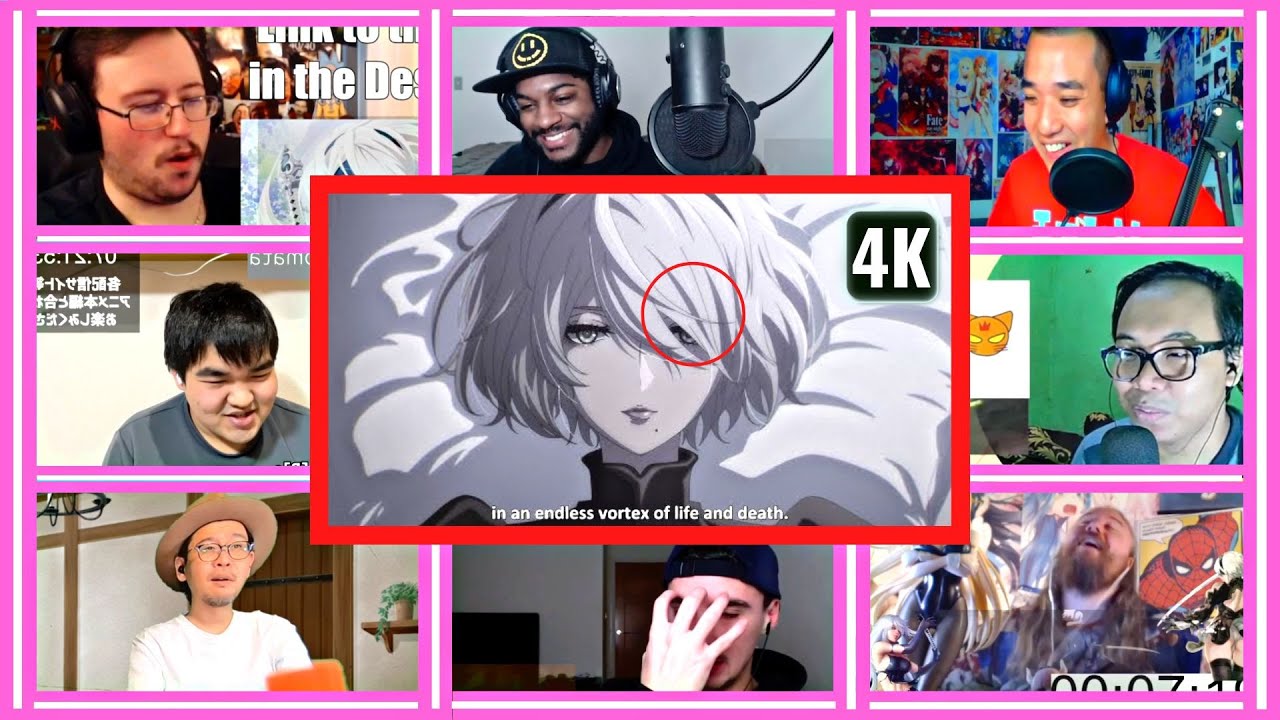 Nier: Automata Ver1.1a Episode 1 Reaction Mashup | Nier: Automata Episode 1 Reaction Mashup