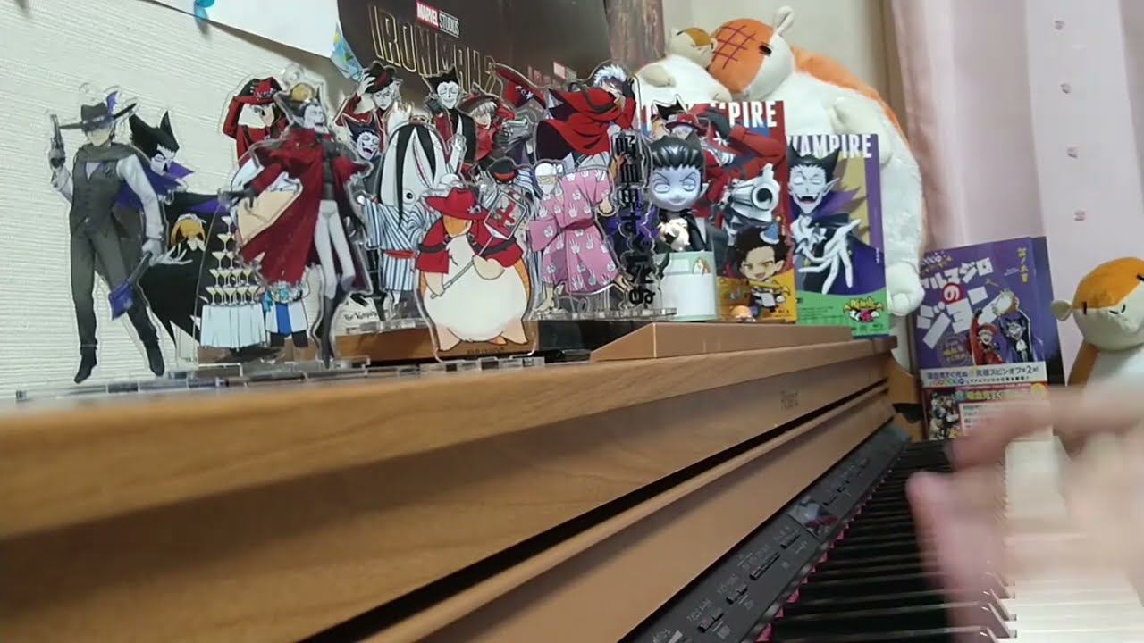 【吸死OPピアノ】NEW DRAMA PARADISE を弾いてみた【吸血鬼すぐ死ぬ2】