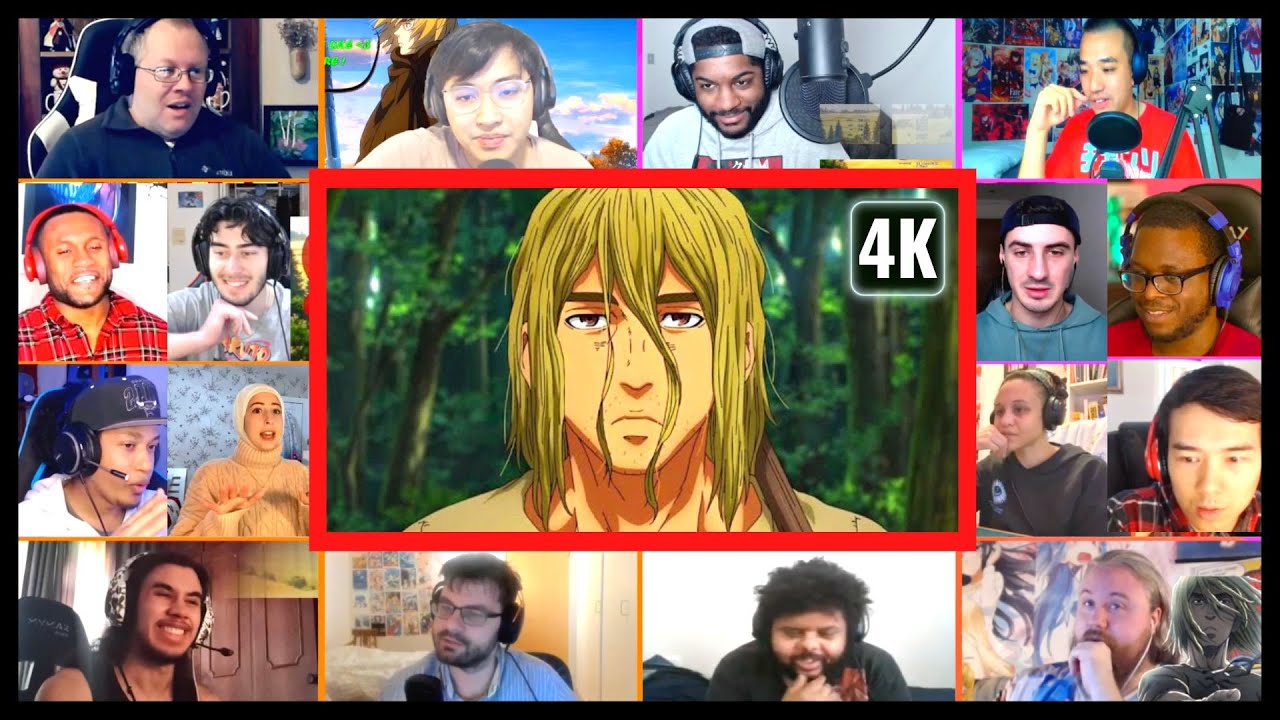 Vinland Saga Season 2 Episode 1 Mega Reaction Mashup | Vinland Saga Latest Episode Reaction Mashup