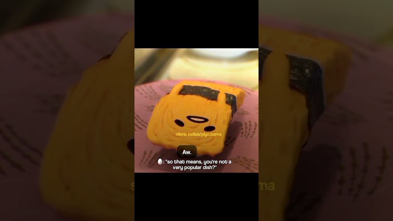 bitter choco decoration #shakipiyo #gudetama #sanrio #gudetamathelazyegg #piyo #netflix