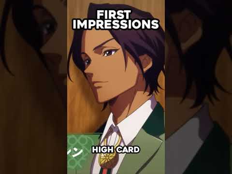 IS IT WORTH WATCHING HIGH CARD? | Winter 2023 Anime Impressions #shorts