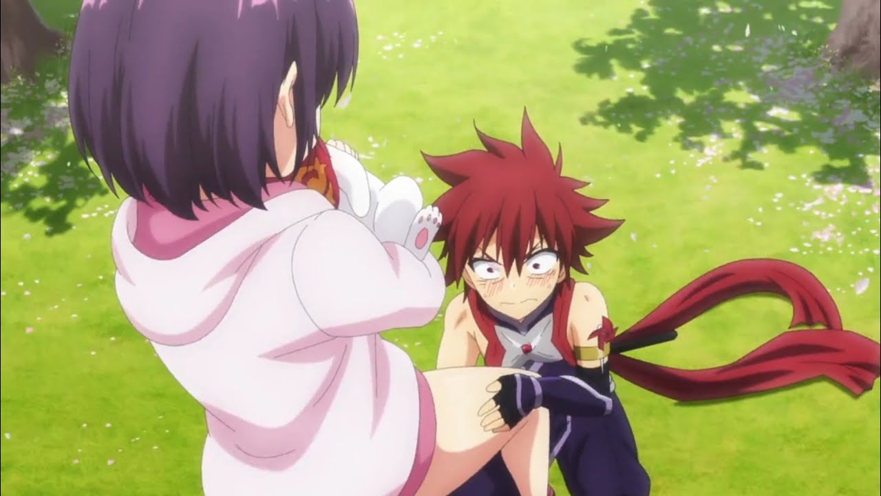 Matsuri protected Suzu | Ayakashi Triangle