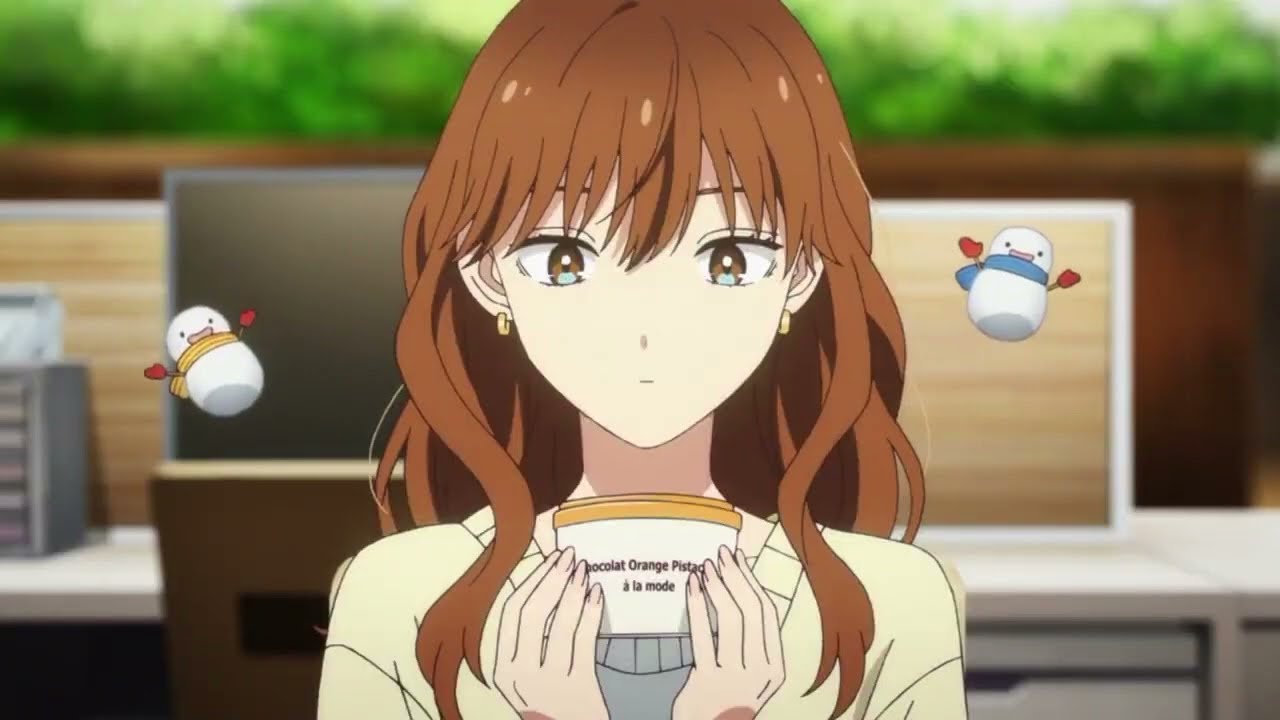 Himuro gave present : Koori Zokusei Danshi to Cool na Douryou Joshi Ep. 01