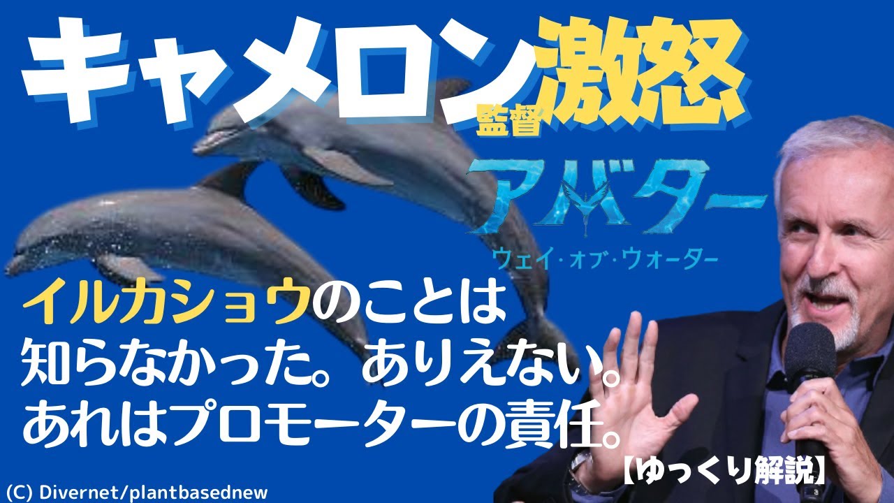 【徹底考察】アバター　ウェイ・オブ・ウォーター：日本会見でキャメロンがかいた大恥と、彼の友人たちによる「ザ・コーヴ」にみる日本食文化に上から目線の背景（ゆっくり解説）
