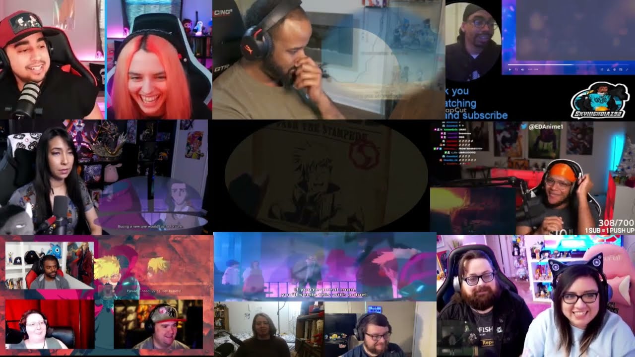 Trigun Stampede Ep. 1 REACTION MASHUP