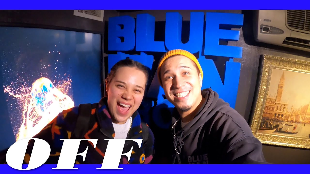 【NYC⑤】きむすばブルーマンを最高の席で見て テンション爆上がり！