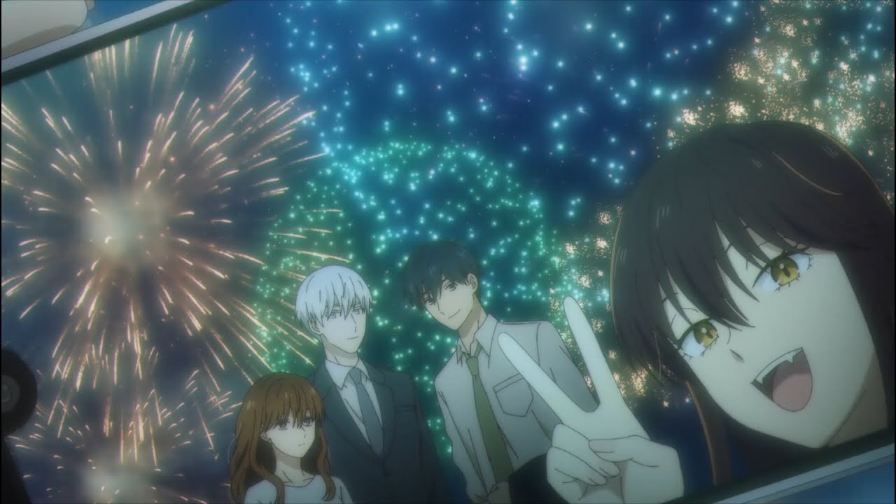 Fuyutsuki-san and Himuro go to see fireworks - The Ice Guy and His Cool Female Colleague Episode 1