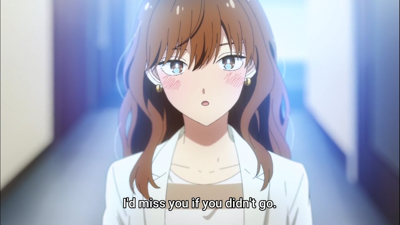 Fuyutsuki-san miss Himuro if he didn't go to with her -The Ice Guy and His Cool Female Colleague Ep1