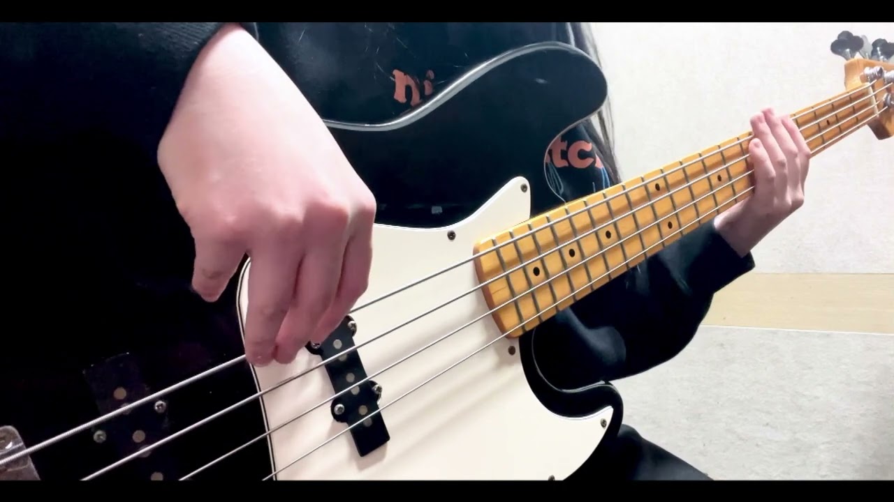 「大雪海のカイナ」ノンクレジットOP／ヨルシカ「テレパス」  bass cover ベース 弾いてみた