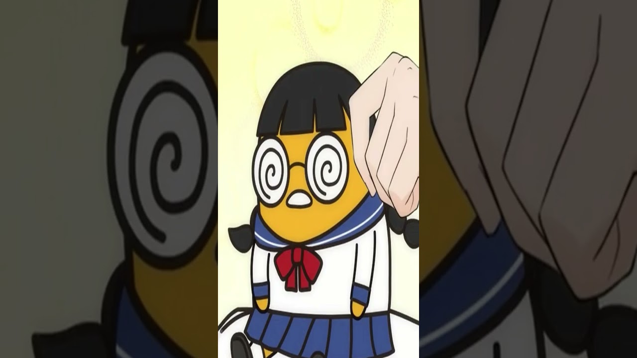 【ぐでたま】ガリ勉の変装姿でも（ぐ～たらする）面白すぎる🤣『GUDETAMA 』