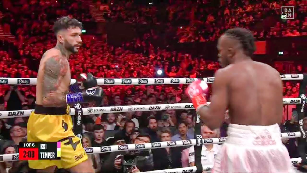 KSI VS FaZe Temper - FULL FIGHT HIGHLIGHTS