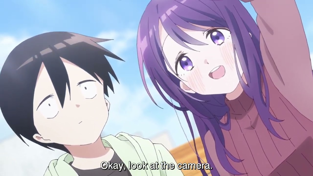 Kubo-san take selfie with Shiraishi-kun - Kubo Won't Let Me Be Invisible Episode 1 | 久保さんは僕を許さない |