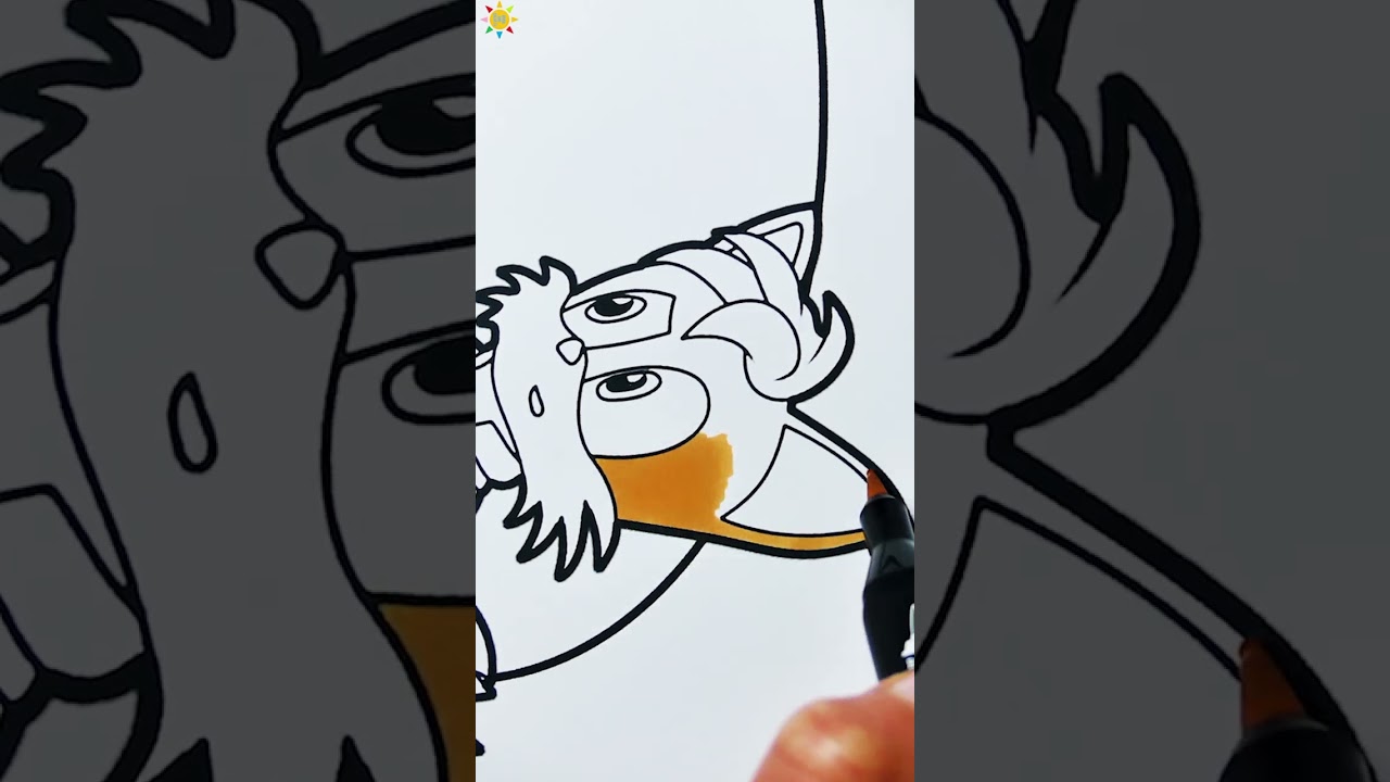 Sonic Prime Coloring Pages | Sonic &Tails Team Coloring Pages