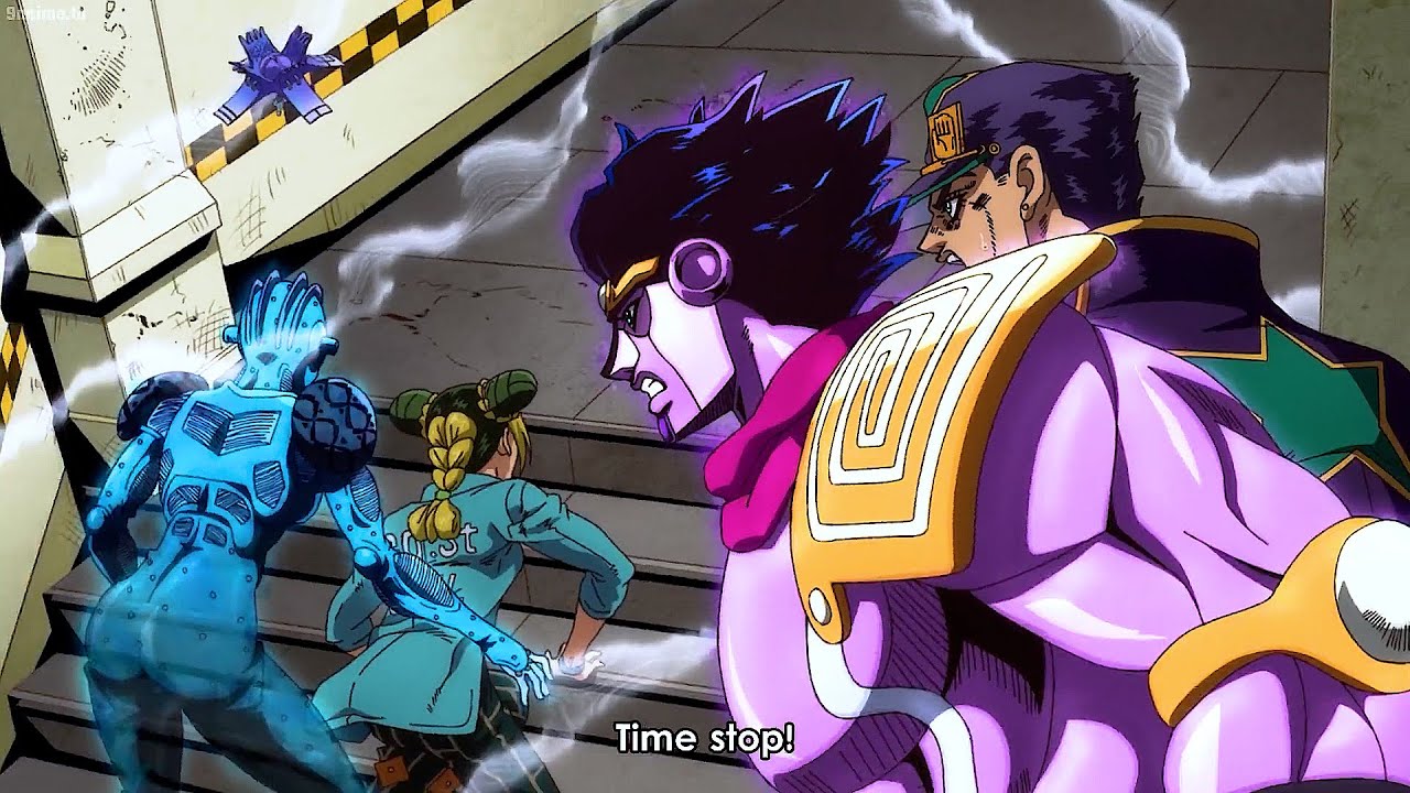 ジョジョ-Jotaro pays a heavy price for not using The World in time,Jolyne watched helplessly