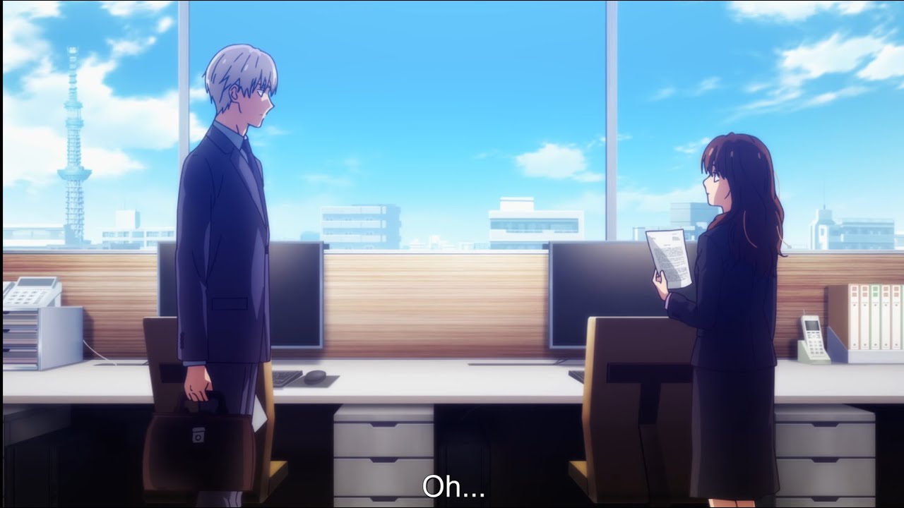 同じ会社に勤める冬月さんとひむるくん 氷男とクールな女同僚