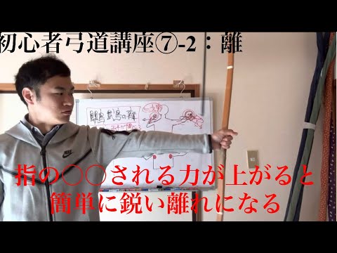 【初心者弓道講座】明日から鋭い離れが確実に身につく2つの方法