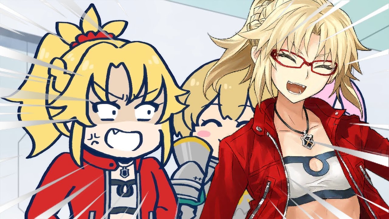 Mordred's reaction is priceless!!