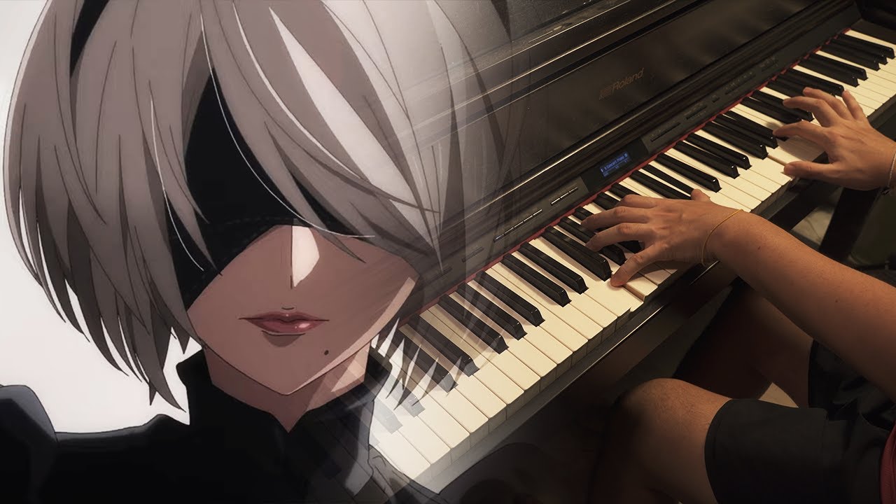 NieR:Automata Ver1.1a Opening - escalate (Piano & Orchestral Cover)[Emotional Ver.]