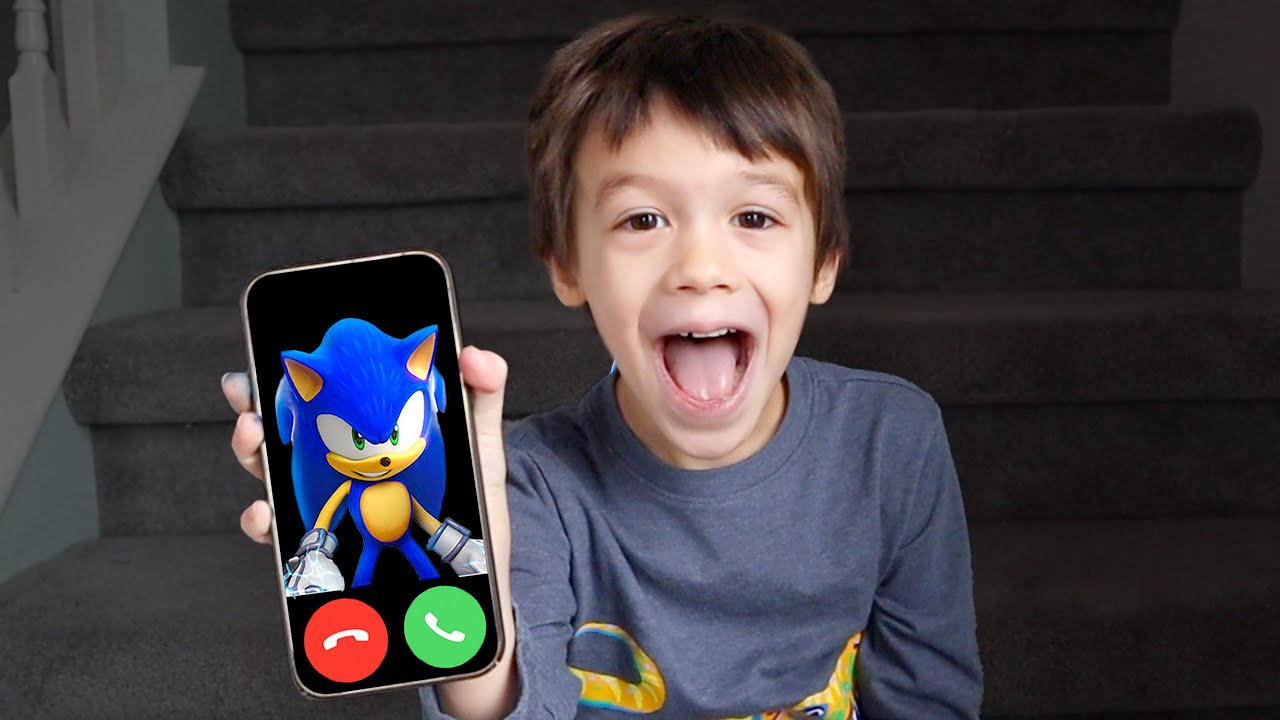 Calling Sonic Prime in Real Life at My PB & J House!