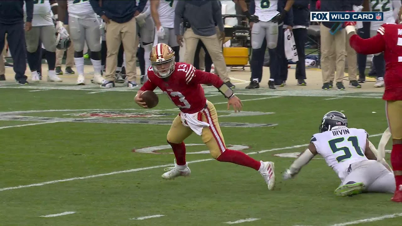 Brock Purdy the Escape Artist! | 2023 Super Wild Card Weekend