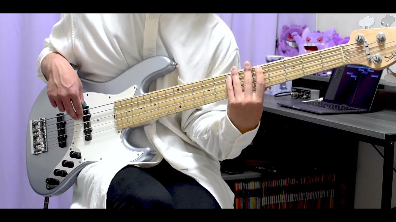 【大雪海のカイナ OP】テレパス / ヨルシカ　Bass Cover