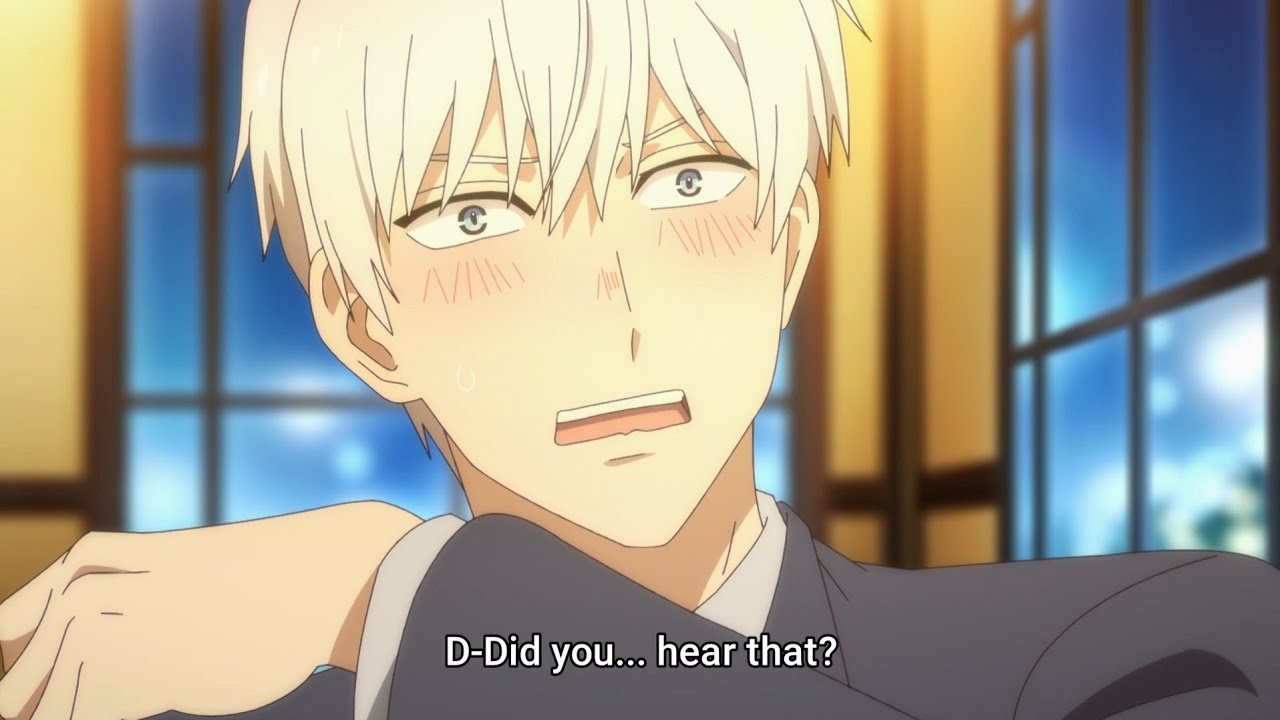 Himuro gets caught by Fuyutsuki san | 氷属性男子とクールな同僚女子