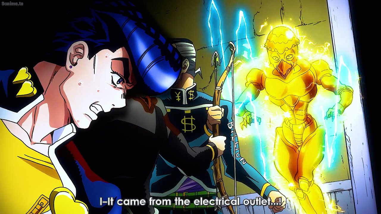 ジョジョ-仗助は 形兆を倒したが 謎のスタンドが弓と矢に乗っ取ら|Josuke defeat Keicho but the mysterious Stand hijacked Bow n Arrow