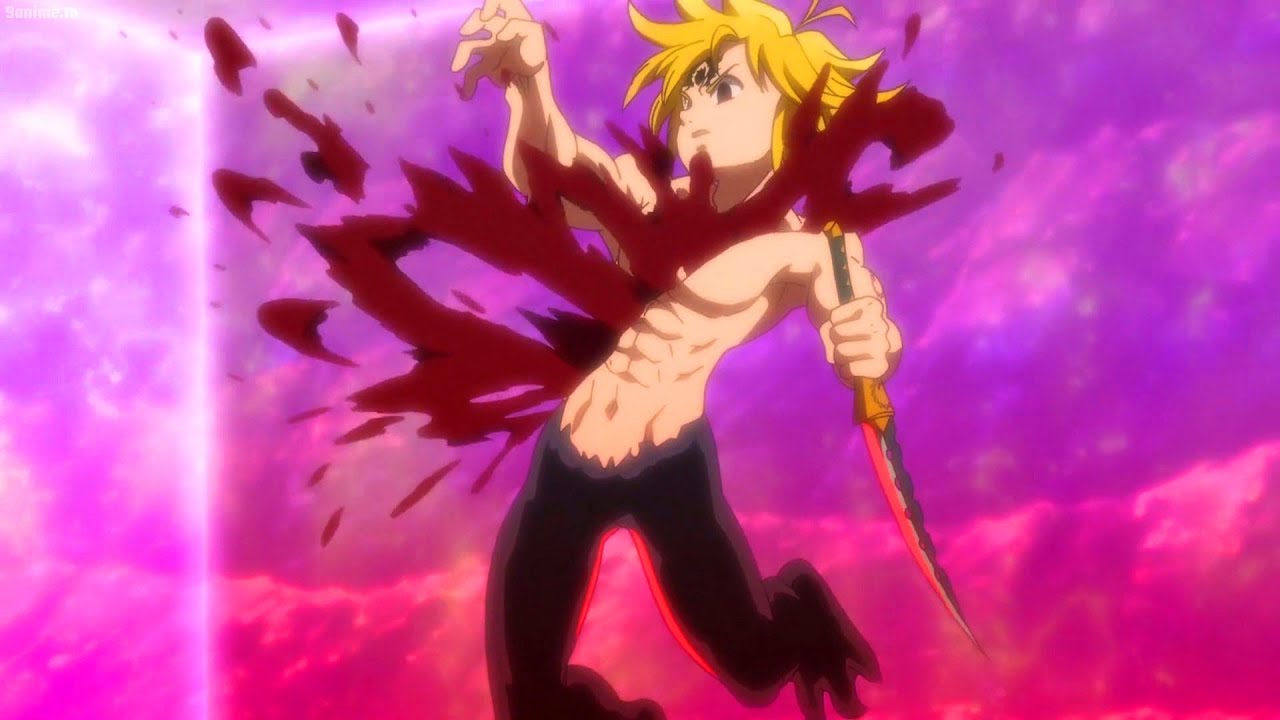 七つの大罪 憤怒の審判 | Meliodas is mortally wounded after fighting Escanor on Corland