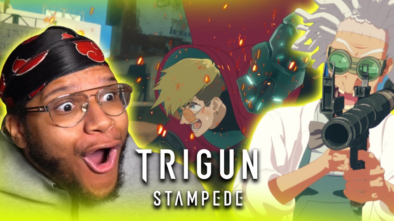 GOSEF!!!!! RUNNING AWAY!! | Trigun Stampede Ep. 2 REACTION!!