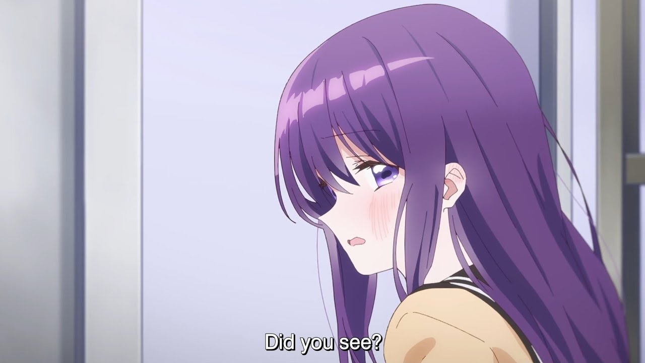 Kubo san gets embarrassed by Shiraishi | Kubo-san wa Mobu o Yurusanai ep 2